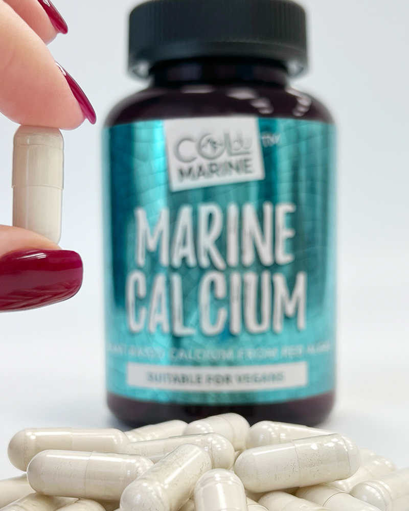 Col Du Marine™ – Plant-based Marine Calcium from Red Algae, 150 capsules